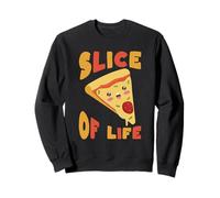 Slice of Life Cute Pizza Pun Humour Food Lover Sweatshirt