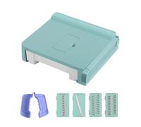 Slicer à l'oignon d'oignon, pince à légumes à oignon - Coupeur de fruits et d'oignon réglable en acier inoxydable,Chopper de fruits végétariens avec protection manuelle