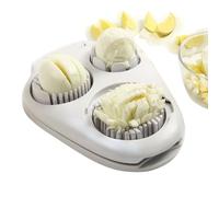 Slicer aux fraises, Dicer Egg - Slicer aux champignons en acier inoxydable,Outil multifonctionnel pour planches à découper aux fraises, gadgets de cuisine sûrs pour cuisines de maison, restauration