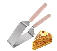 Slicer De Gâteau En Acier Inoxydable - Slicer Cutter Diviseur | Triangle Cake | Serveur De Gâteau Réglable Avec Double Poignée, Dispositif De Cuisson, Outil De Cutter Tor
