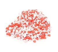 Slices d'argile en forme de coeur L'eau empêche les fournitures d'artisanat à manches légères pour les nail art des étuis de téléphone mobile décorations de couleur mixte de