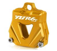 Sliceto Étui de protection des clés Pour YZFR6S YZF R6S 2006-2009 2008 2007 YZF-R6S Accessoires De Moto CNC Couvercle De Clé Produits Créatifs Clés Coque(Gold-YZFR6S)