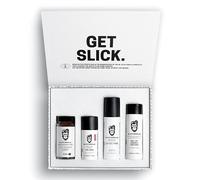 Slick Gorilla Coffret Boucles / Ondulations - Ensemble Cadeau Soin Capillaire avec Crème Bouclante, Spray au Sel Marin, Gummies et Shampooing 2-en-1 pour Cheveux Lisses, Ondulés ou Bouclés