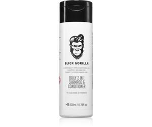 Slick Gorilla Daily 2 in 1 Shampoo & Conditioner shampoing et après-shampoing 2 en 1 200 ml