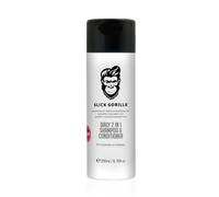 Slick Gorilla Shampooing et Après-Shampooing 2-en-1 Homme 200 ml, Nettoie, Renforce et Hydrate, À Base d’Ingrédients Naturels, Soin Quotidien, Cheveux Propres et Sains