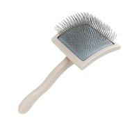 Slicker Brush for Dogs, Pet Cleaning Grooming Slicker Brush, Shedding Comb for Small, Medium, Large Breeds, Skin Massaging Gentle Tool for Home, Outdoor Shelter Care