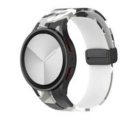 Slicon pour la montre 4/5/6 40 44mm 5 Pro 45 mm Boucle magnétique Galaxy Watch 4 / 6classic 42 43 mm 46 47 mm Bands de surveillance