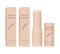 Slicone Scar Stick, contient 60% de silicone, pour les rides anciennes et nouvelles cicatrices douces sur tous les types de peau faciles à utiliser un design portable,2pcs