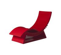 SLIDE bain de soleil chaise longue TIC TAC (Rouge - Polyéthylène)