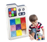 Slide Block Puzzle - Jeu de Puzzle Coulissant Portable | Casse-tête électronique avec Plus de 1000 Niveaux - Jouet d'apprentissage Portable pour - Blocs de défi logique pour garçons de 6 Ans,