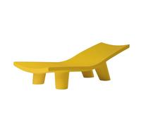 SLIDE chaise longue pour extérieur LOW LITA LOUNGE (Jaune - Polyéthylène)