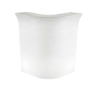 SLIDE comptoir de bar lumineux JUMBO CORNER (Blanc - Polyéthylène)