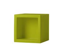 SLIDE élément modulaire OPEN CUBE 43 cm (Citron vert - Polyéthylène)