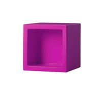 SLIDE élément modulaire OPEN CUBE 43 cm (Fuchsia - Polyéthylène)