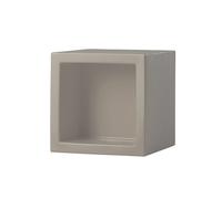 SLIDE élément modulaire OPEN CUBE 43 cm (Gris pigeon - Polyéthylène)