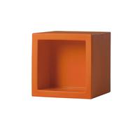 SLIDE élément modulaire OPEN CUBE 43 cm (Orange - Polyéthylène)