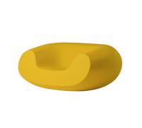 SLIDE fauteuil CHUBBY (Jaune - Polyéthylène)