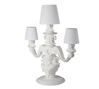 SLIDE lampadaire pour extérieur KING OF LOVE (Blanc lait - Polyéthylène)