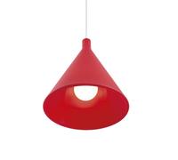 SLIDE lampe à suspension JUXT (Rouge - Polyéthylène)