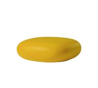 SLIDE pouf CHUBBY LOW (Jaune - Polyéthylène)