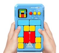 Slide Puzzle Game - Brain Teaser Toy Educational Sliding Tiles Puzzle | Portable Compact Design Cognitive Skill Building for Kids, Adults, Home, School, Travel Or Classroom Fun