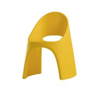 SLIDE set de 2 chaises AMELIE (Jaune - Polyéthylène)