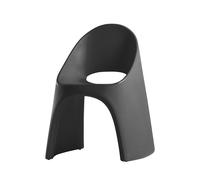 SLIDE set de 2 chaises AMELIE (Noir - Polyéthylène)