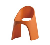 SLIDE set de 2 chaises AMELIE (Orange - Polyéthylène)