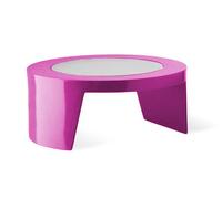 SLIDE table basse TAO (Magenta brillant - Polyéthylène)