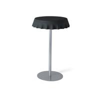 SLIDE table haute FIZZZ H 110 cm (Noir - Polyéthylène et métal)