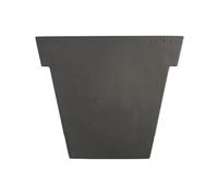 SLIDE vase étroit IL VASO (Gris H 55 - Polyéthylène)