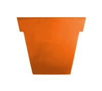 SLIDE vase étroit IL VASO (Orange H 55 - Polyéthylène)