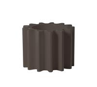 SLIDE vase GEAR POT (Chocolat / Gris - Polyéthylène)