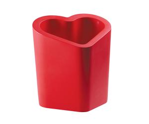 SLIDE vase MON AMOUR POT (Rouge - Polyéthylène)