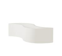 SLIDE vase WAVE POT (Blanc lait - Polyéthylène)