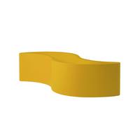 SLIDE vase WAVE POT (Jaune - Polyéthylène)