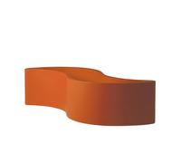 SLIDE vase WAVE POT (Orange - Polyéthylène)