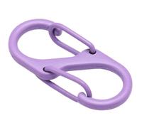 Slidelock Porte-mousqueton double en métal avec verrouillage de portail Mousqueton Organisateurs clés Accessoires de camping Petits clips