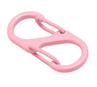 Slidelock Porte-mousqueton double en métal avec verrouillage de portail Mousqueton Organisateurs clés Accessoires de camping Petits clips