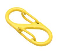 Slidelock Porte-mousqueton double en métal avec verrouillage de portail Mousqueton Organisateurs clés Accessoires de camping Petits clips