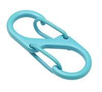Slidelock Porte-mousqueton double en métal avec verrouillage de portail Mousqueton Organisateurs clés Accessoires de camping Petits clips