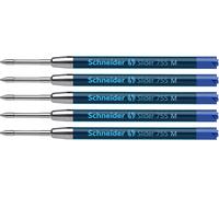 Slider 755 175603 Lot De 5 Recharges De Rechange (Technologie Viscoglide, Indélébile, Moyen) Bleu (Trait Moyen, Bleu)