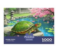 Slider à Oreilles Rouges 1000 Pieces Jigsaw Puzzles for Adults Family Challenge Toys Stress Relieving Entertainment Exercise The Memory of The Brain for Adults and Kids, Age 12 Years Up 70x50cm/