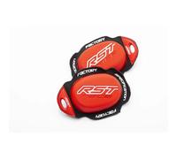 RST Moto Curseurs genoux Factory Reverse Velcro Rouge
