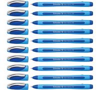 Slider Memo Xb Stylo Bille (Avec Capuchon, Épaisseur De Trait: Xb) Bleu, Lot De 10