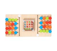 Slider - Tableau portable avec perles à agiter | Plateau en bois pour trier les couleurs | pour , filles, étudiants, voyage, maison, crèche, anniversaire, jour du jour du