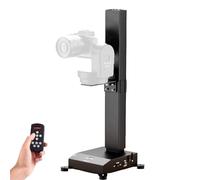 Slider Vertical motorisé pour caméra, élévation de 50 à 500 mm pour Diffusion en Direct avec mémorisation des Points AB, Charge maximale 10 kg, télécommande de 30 m, 8 Vitesses réglables