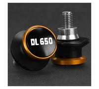 Sliders de Bras Oscillant pour Suzuki DL650 pour V-Strom DL 650 2004-2010 Vis De Fixation pour Protections De Bras Oscillant pour Support Arrière(Orange)