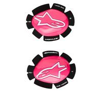 Alpinestars Glisseurs de genoux GP Plus Taille unique Fuchsia Néon/Blanc