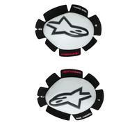 Alpinestars Sliders de genou Gp Tech Blanc